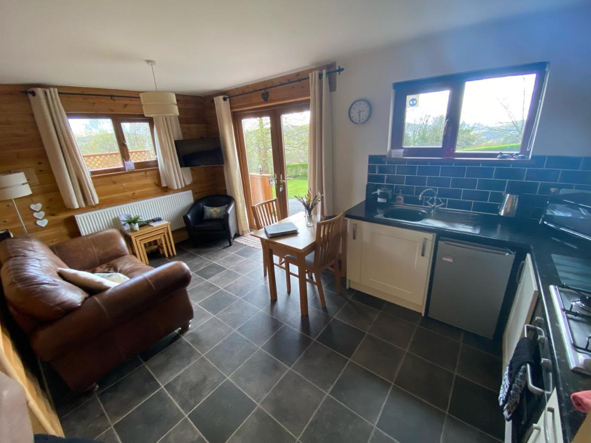 Swansea Log Cabin Pontardawe Exterior photo