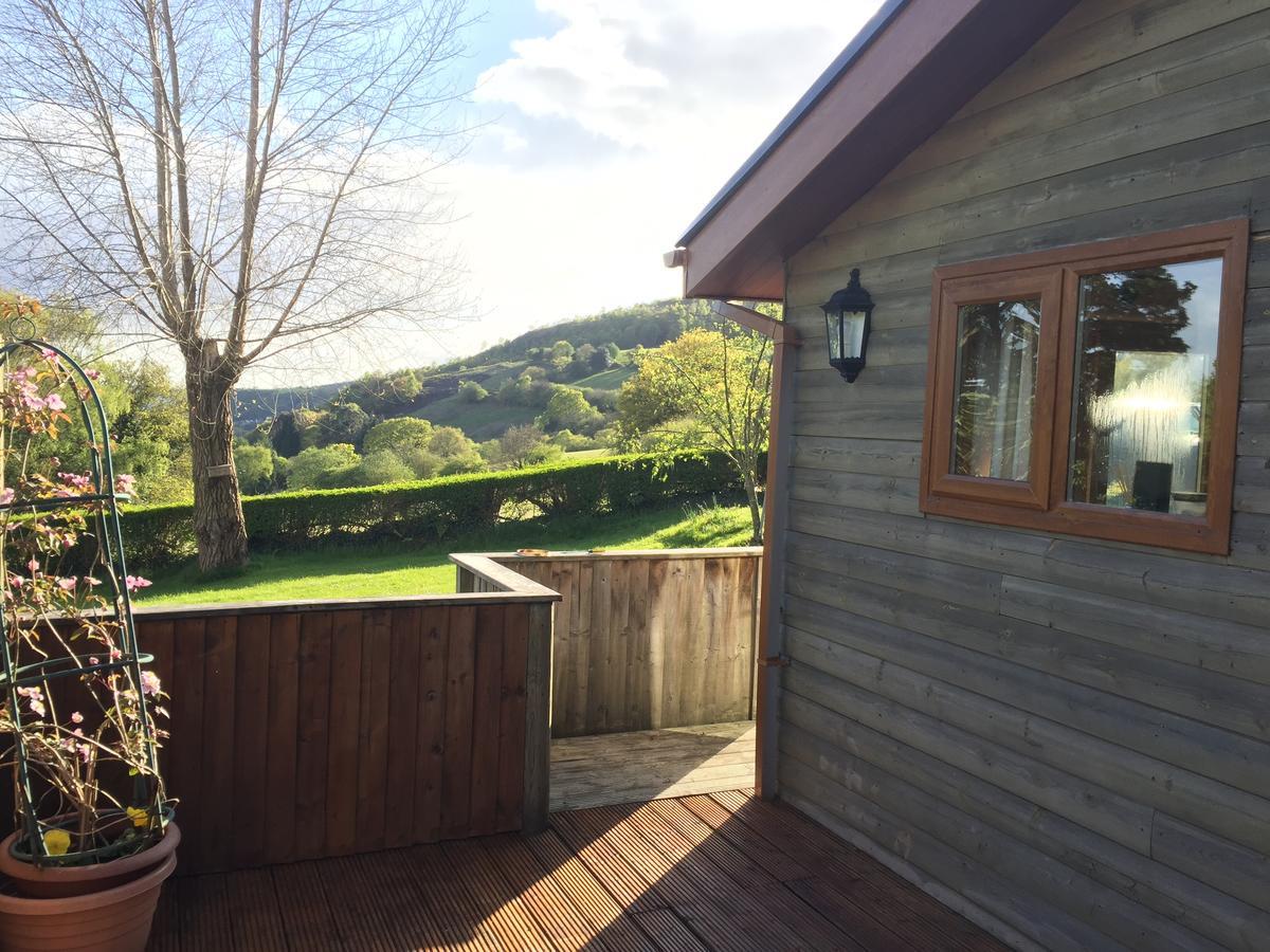 Swansea Log Cabin Pontardawe Exterior photo