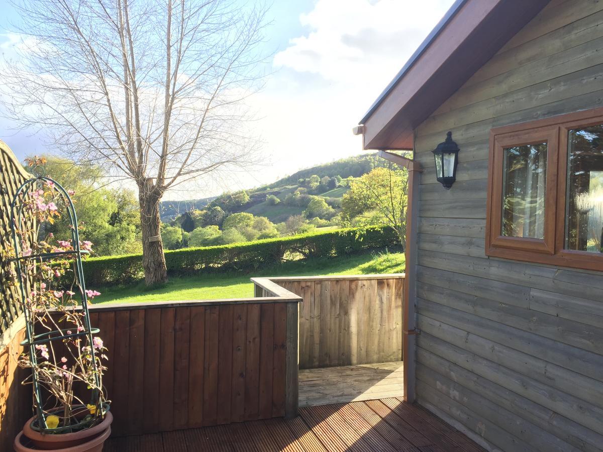 Swansea Log Cabin Pontardawe Exterior photo